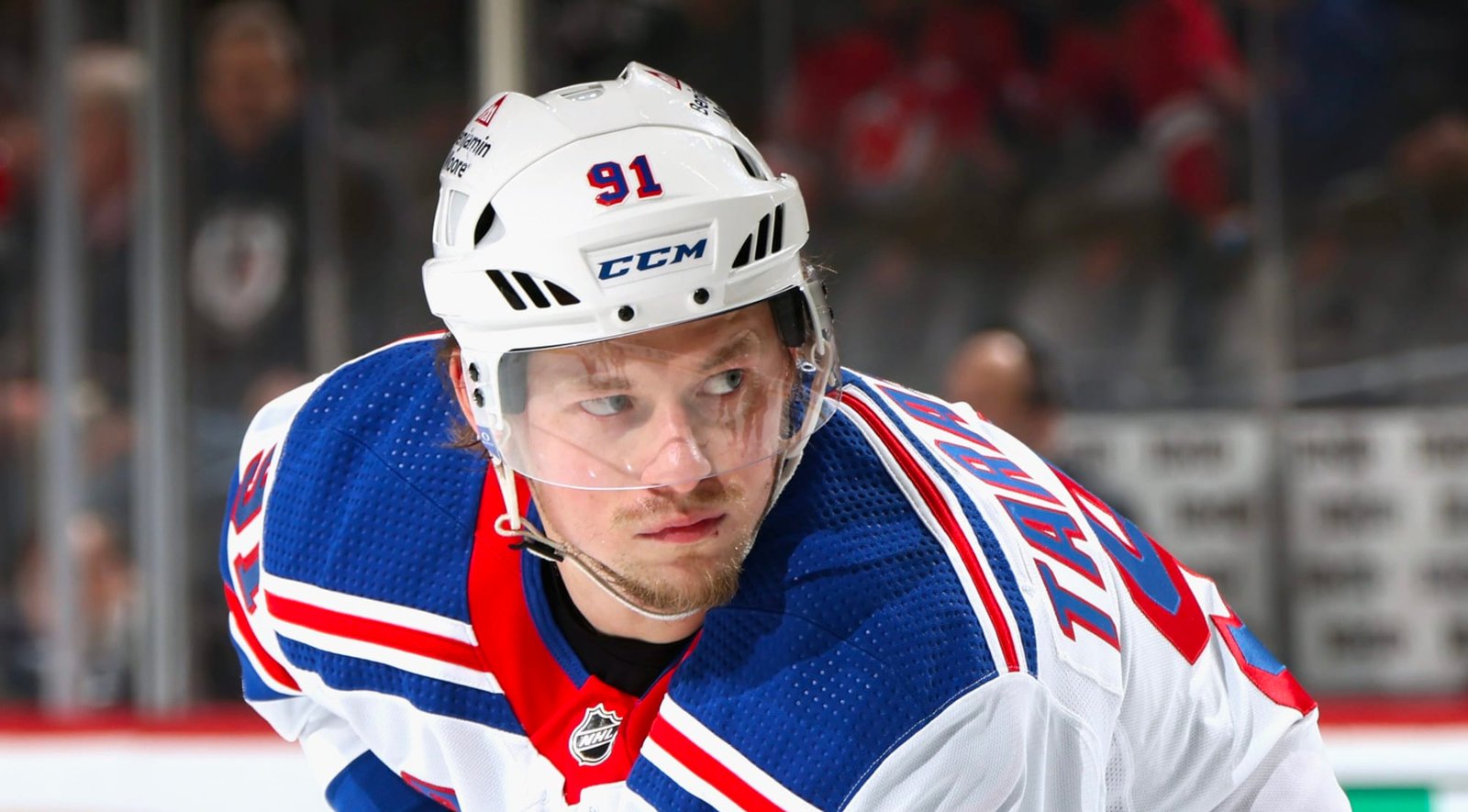 Vladimir Tarasenko is caught off guard!