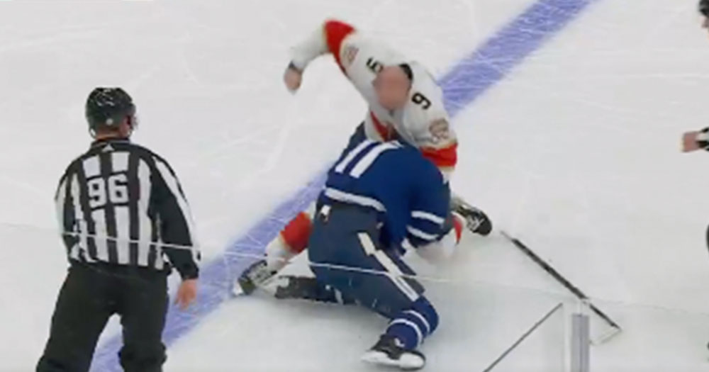 Sam Bennett absolutely tunes up Max Domi