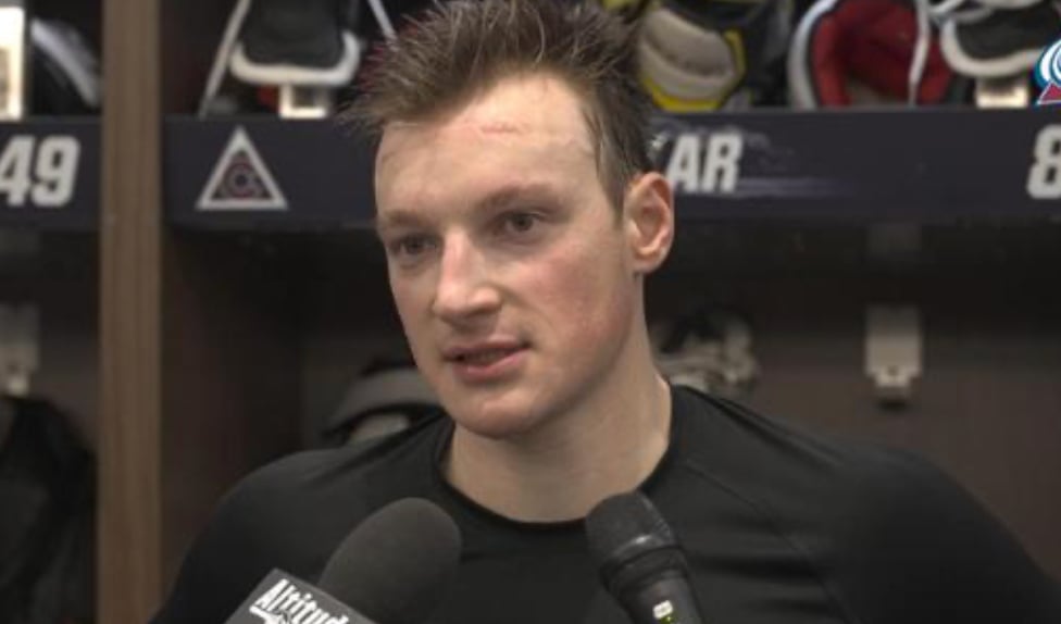 Cale Makar rips officials after Jeff Carter hit 