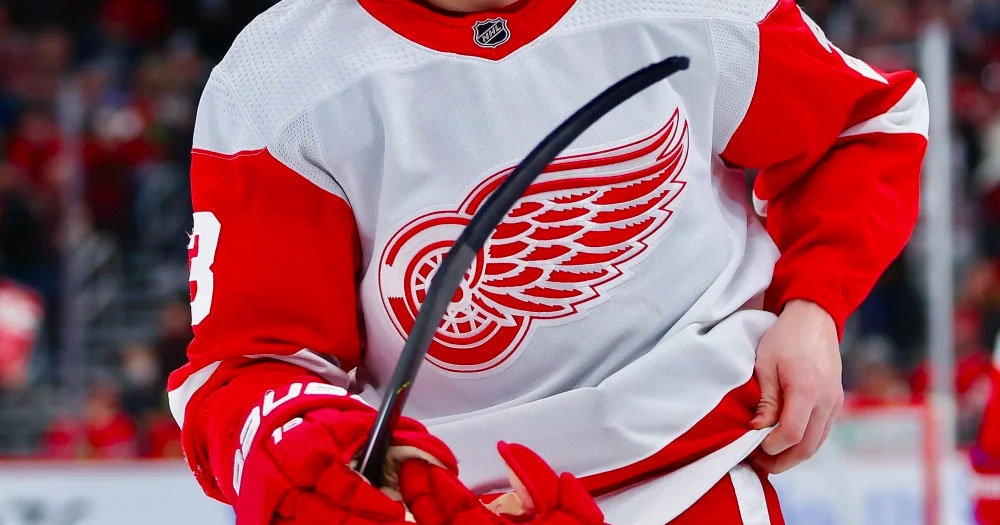 Red Wings make a minor change to their jerseys for 2022-23 season