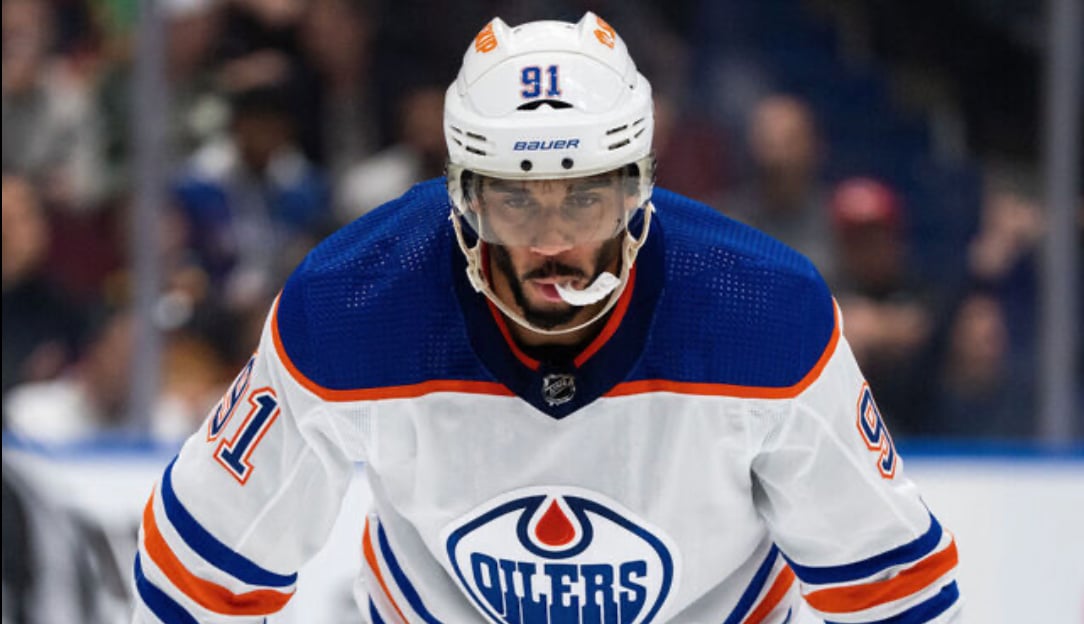Evander Kane sounds off on Morgan Rielly's cross check 