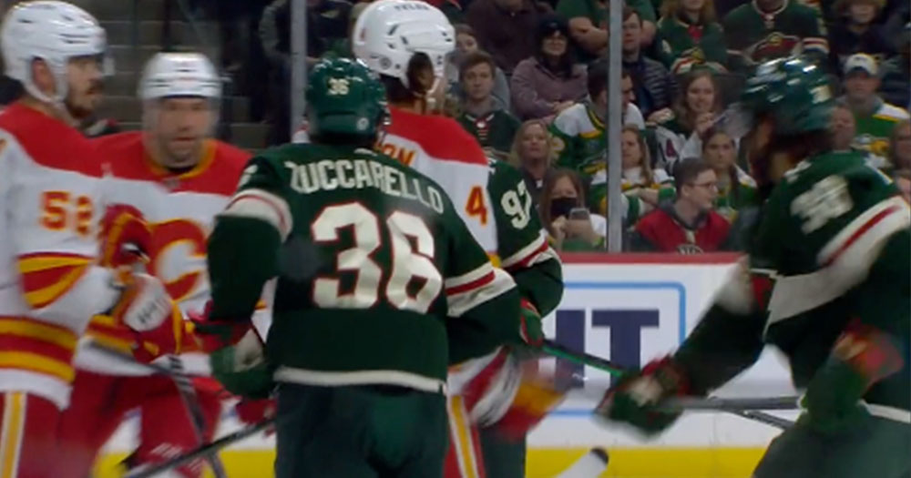 Hartman looking at suspension after slash on Andersson and punch on Lewis