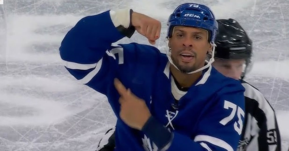 Ryan Reaves is FIRED UP for Game 6 this evening