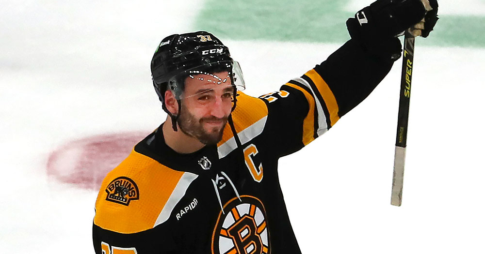 Patrice Bergeron officially announces his retirement from the NHL
