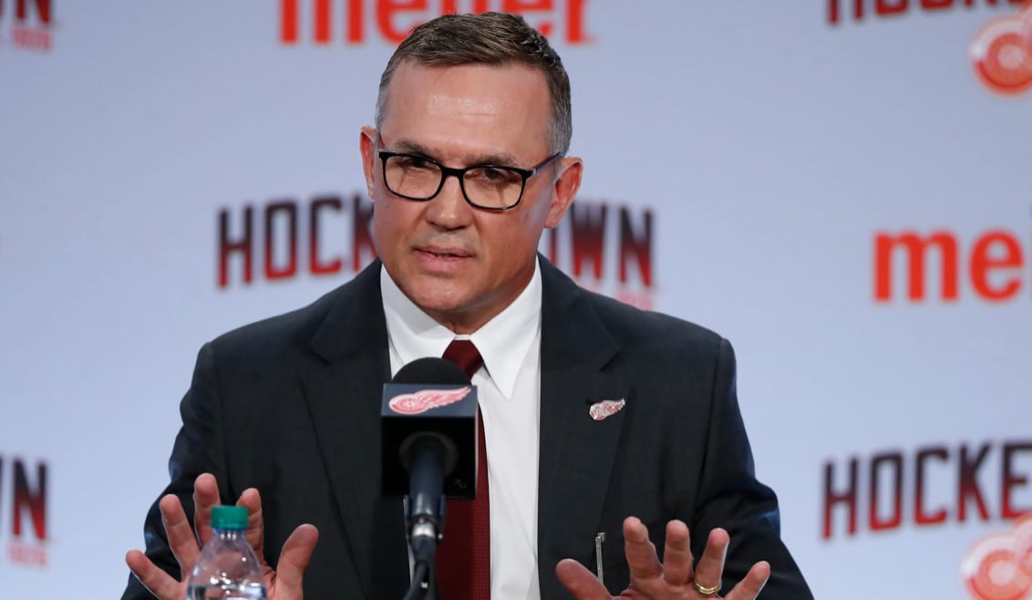 Steve Yzerman says he won't spend money just because it's there 