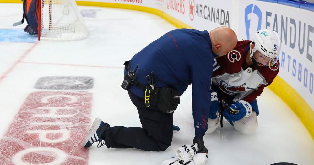 Kadri personally responds to reports that he's done for the playoffs