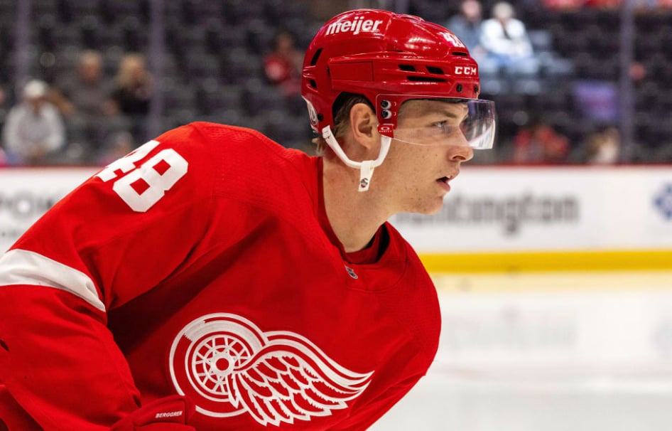 Report: Jonatan Berggren rejected Red Wings contract offer 