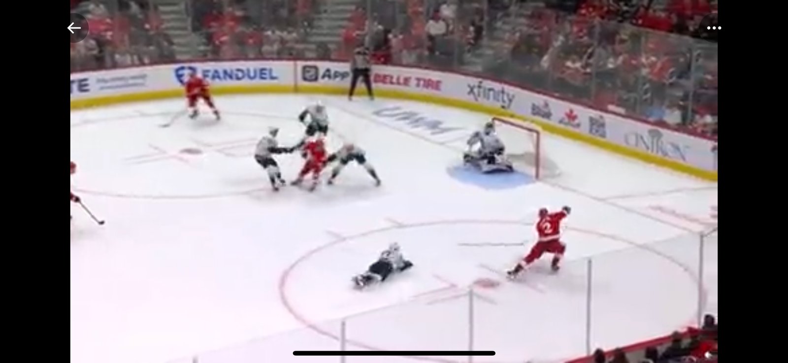 Red Wings absolutely screwed by blatant missed call