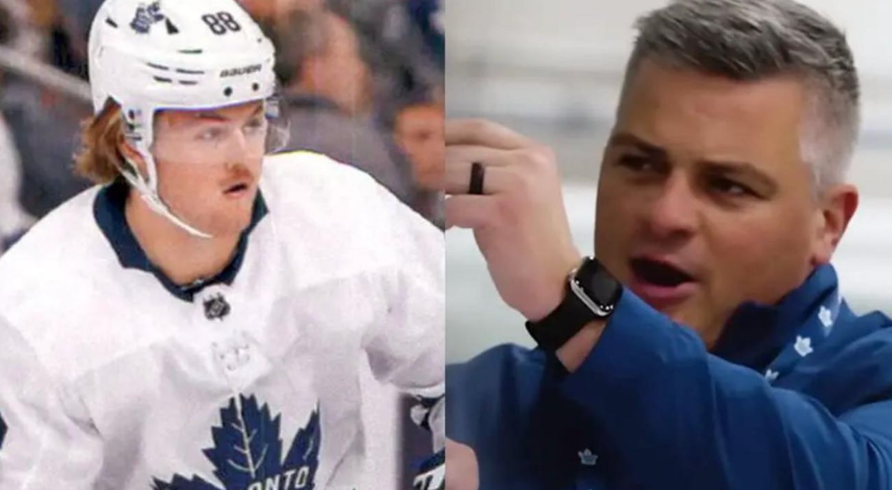 Leafs coach Sheldon Keefe calls out William Nylander