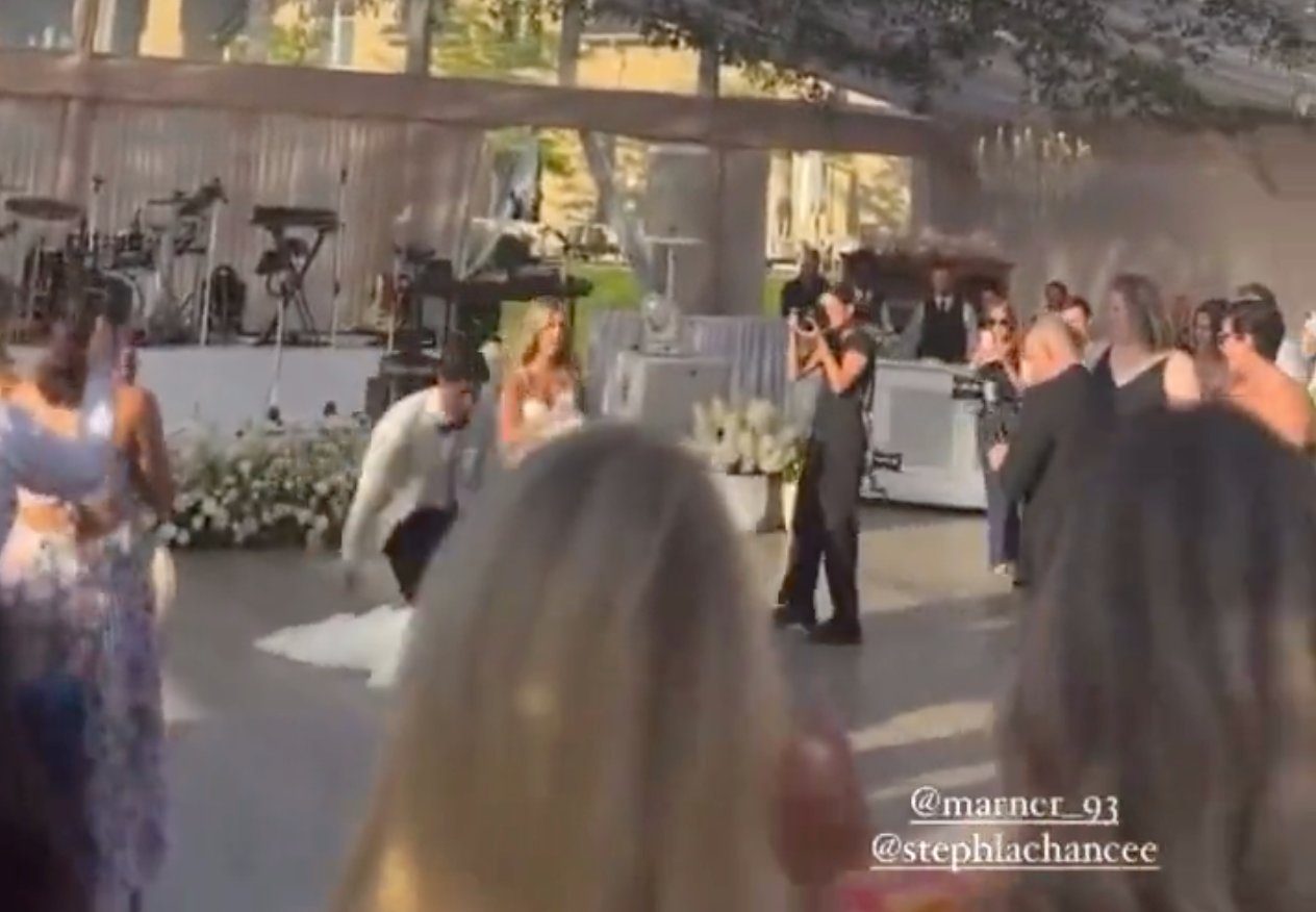 Wild Mitch Marner wedding video has gone viral 