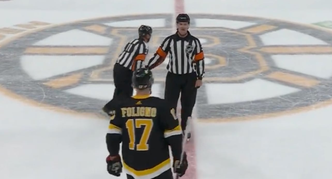 Nick Foligno goes viral for hilarious hot-mic moment 