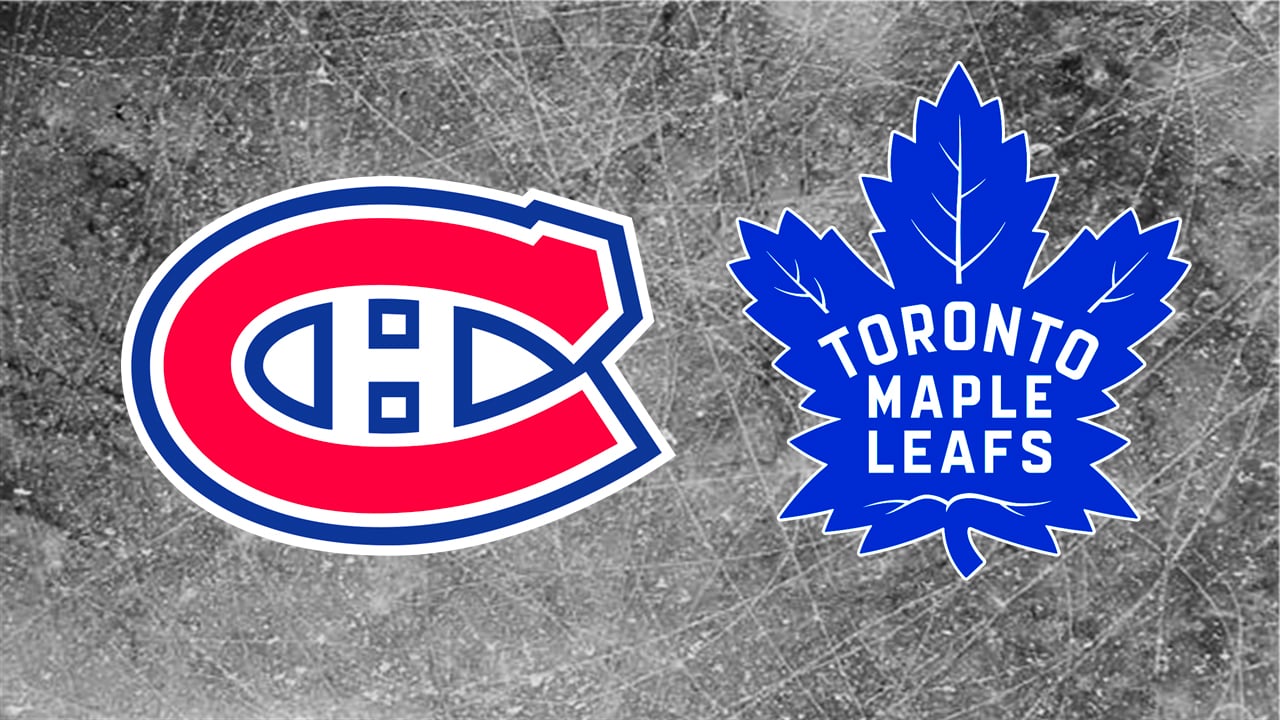 Full lineups for clash between Canadiens and Maple Leafs