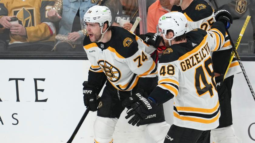 Jake DeBrusk takes subtle jab at Bruce Cassidy 