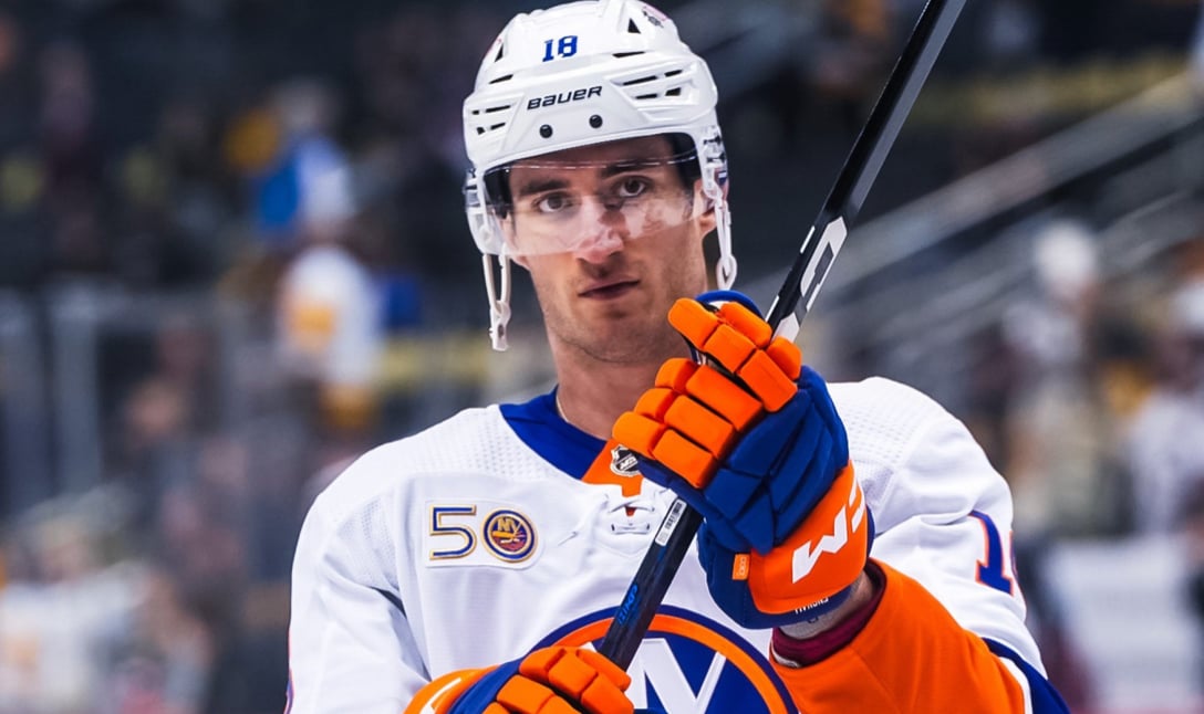 Pierre Engvall has special message for Sheldon Keefe 