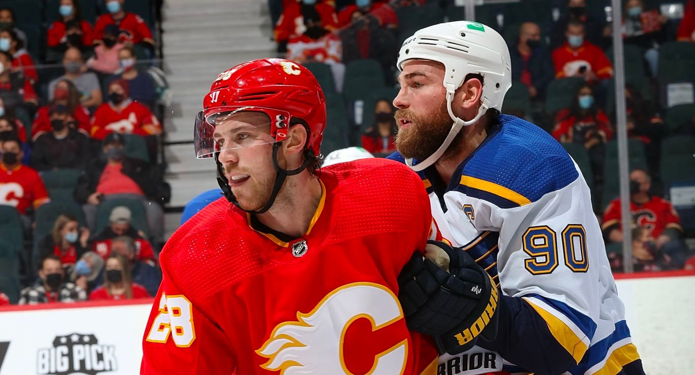 Trade brewing between the Flames and Blues?