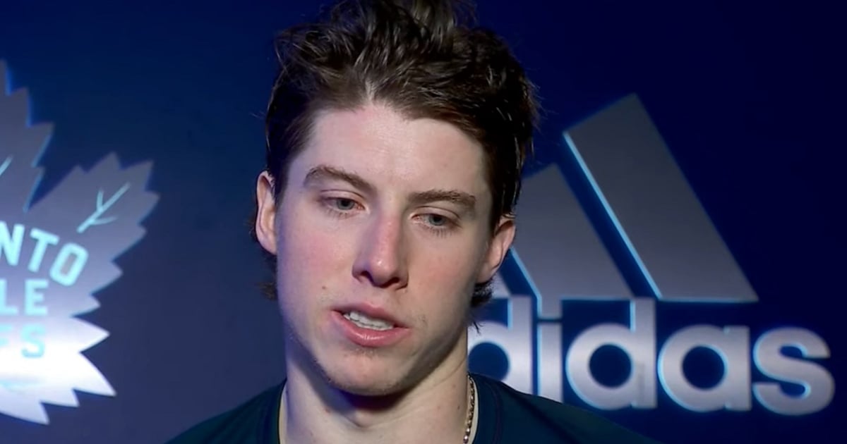 Sheldon Keefe defends Mitch Marner after loss on Saturday.