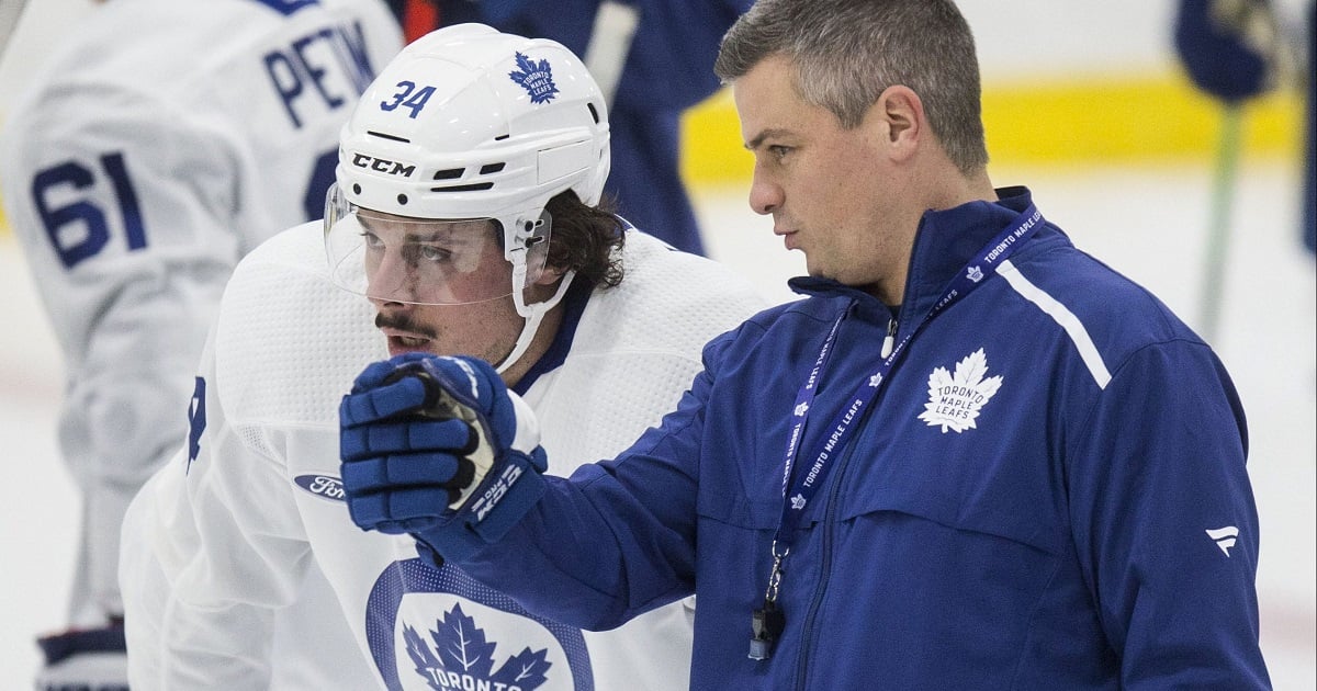 Sheldon Keefe makes a major change to his top lines.