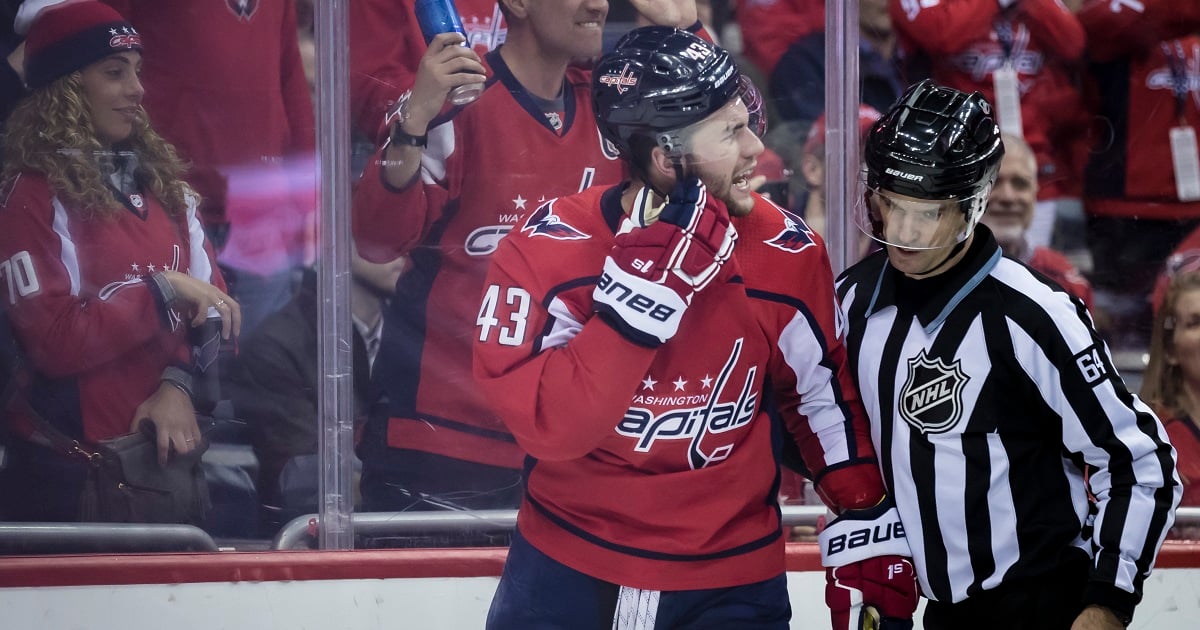 Capitals update the status of Tom Wilson for Game 3.