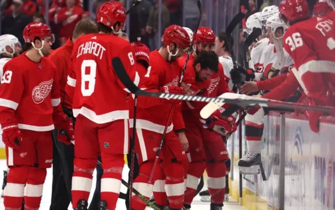 Derek Lalonde lays out plan for Red Wings moving forward 