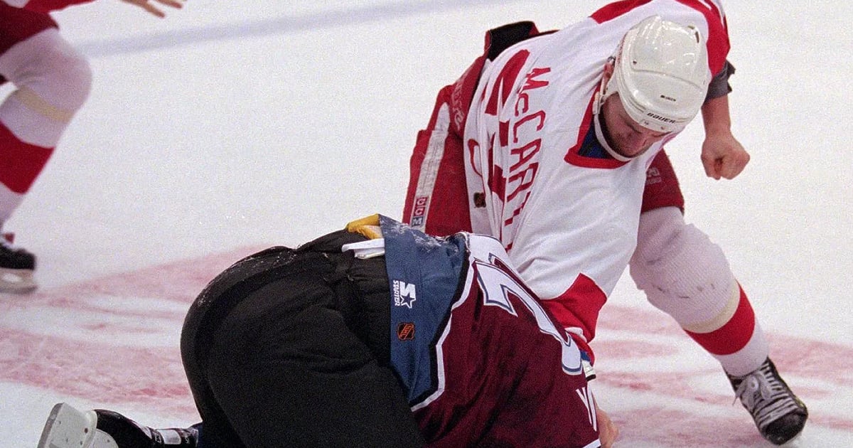 Darren McCarty celebrates the 26 year anniversary of “Fight Night at the Joe.”