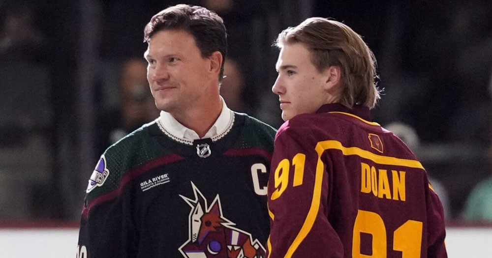 One final insult for Shane Doan from the Arizona Coyotes