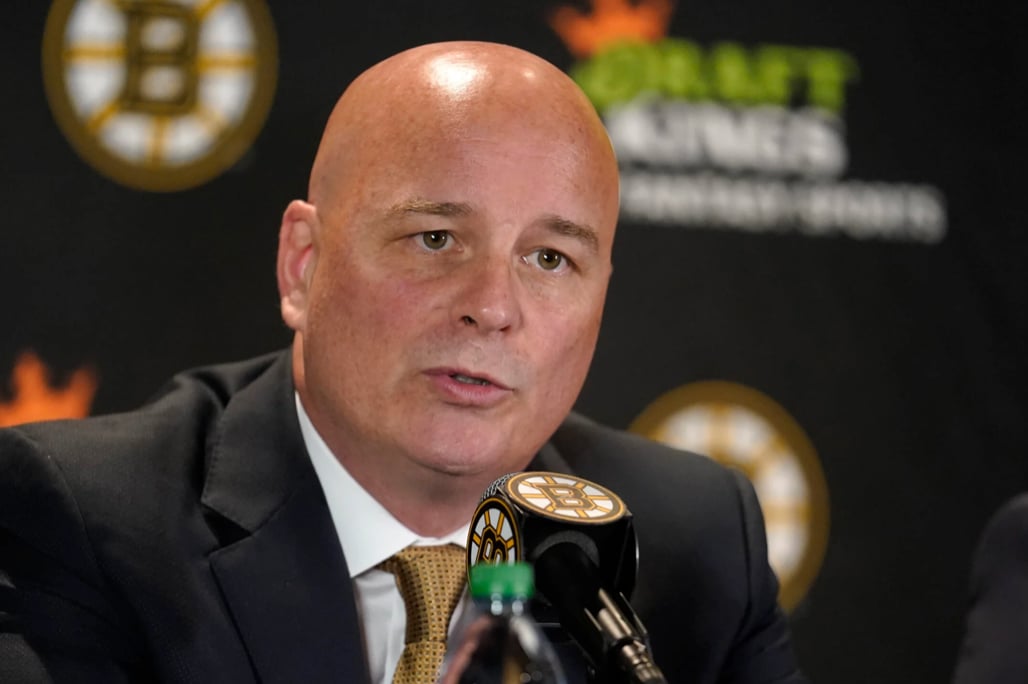 Bruins coach Jim Montgomery calls out the NHL 