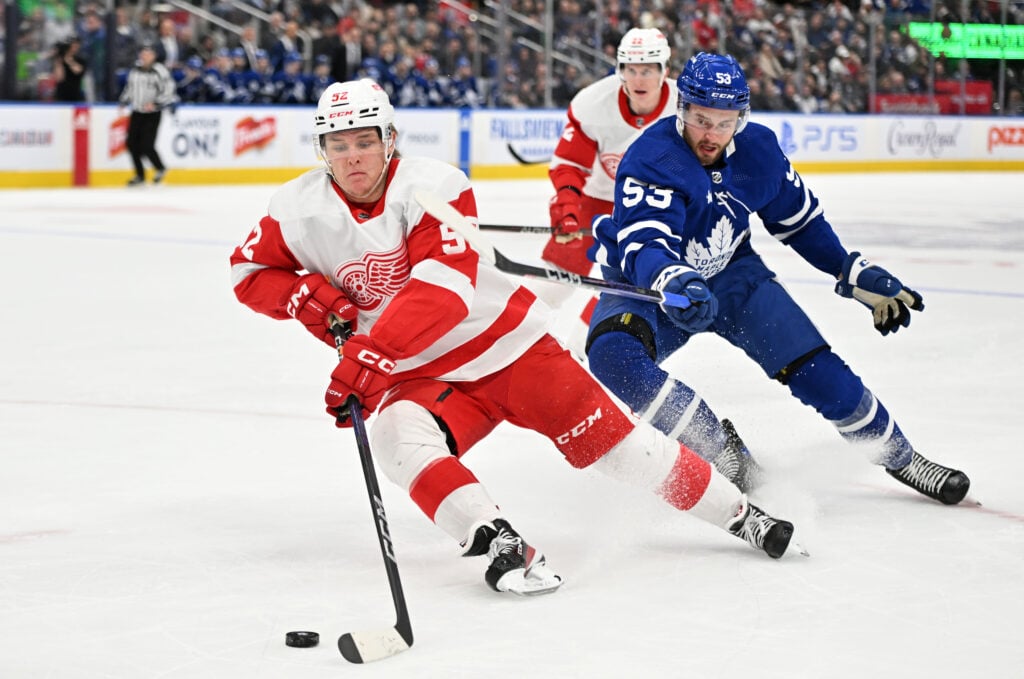 Red Wings dangle young trade bait at two Canadian teams!