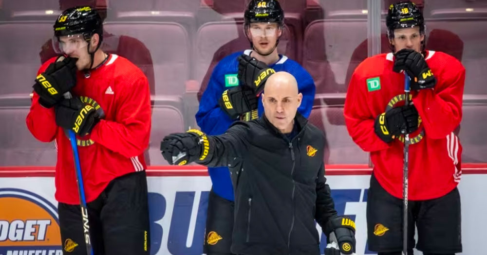 Tocchet throws Canucks under the bus after just two games as head coach