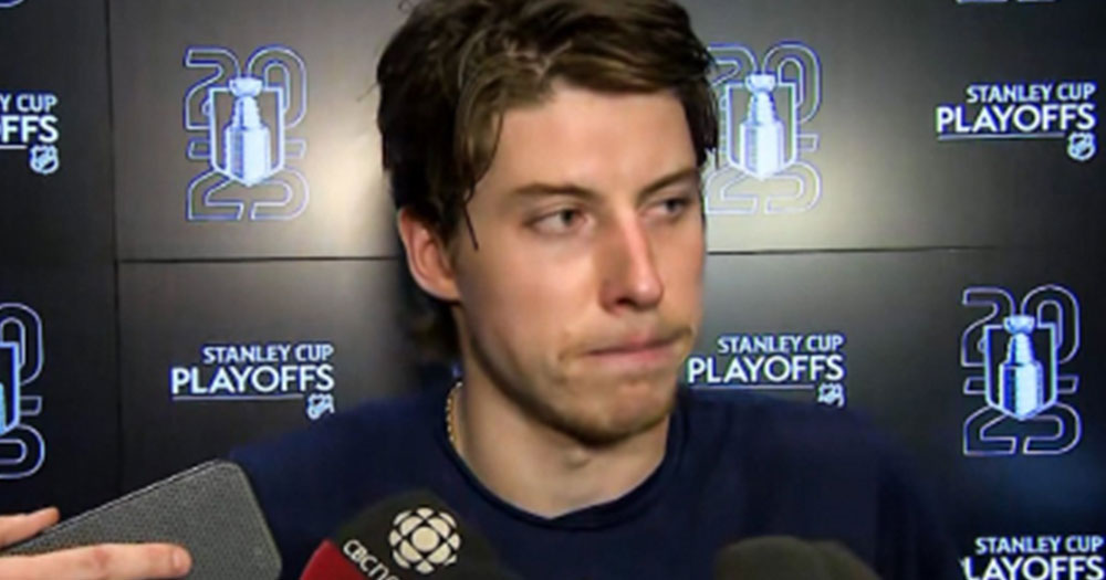 Mitch Marner gives a pathetic answer when asked about potentially being done as a Maple Leaf