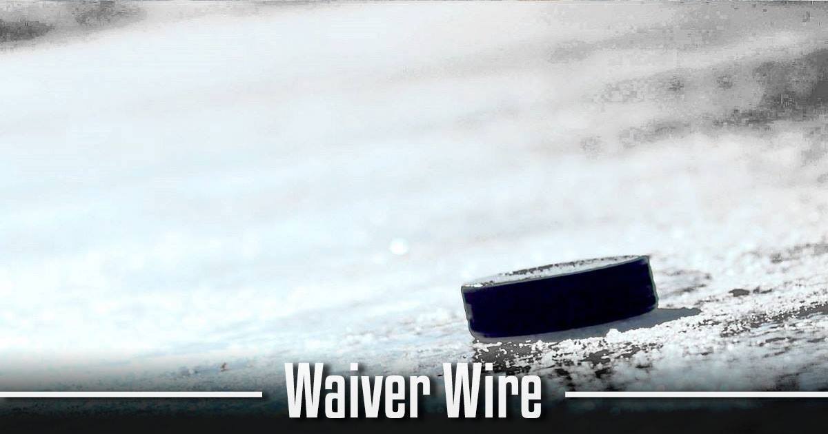 Today’s waivers get veteran bought out for the second time in NHL career!