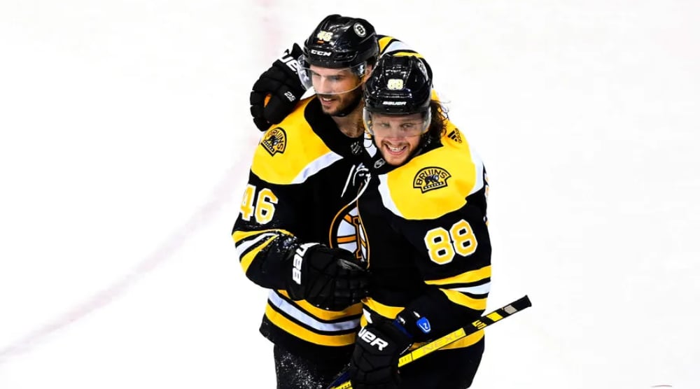 David Pastrnak has tear-jerking message for David Krejci 
