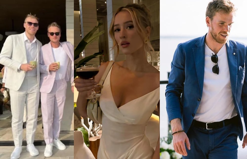 Oilers’ teammates break significant rule at Connor McDavid’s wedding!