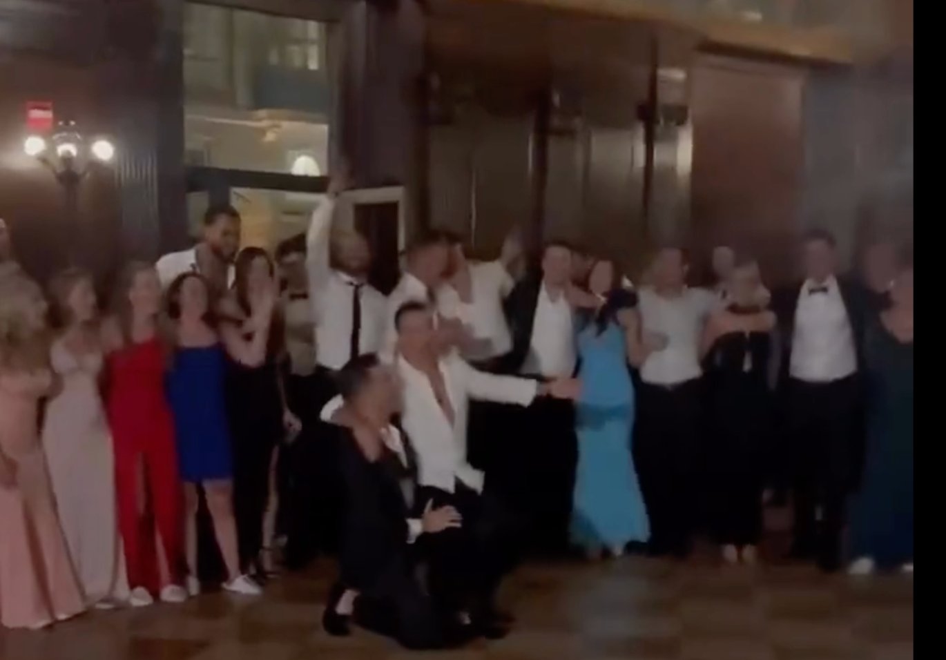 Brad Marchand, Patrice Bergeron go viral for wedding dance 