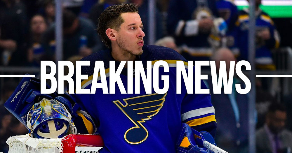 Jordan Binnington suspended by the NHL!