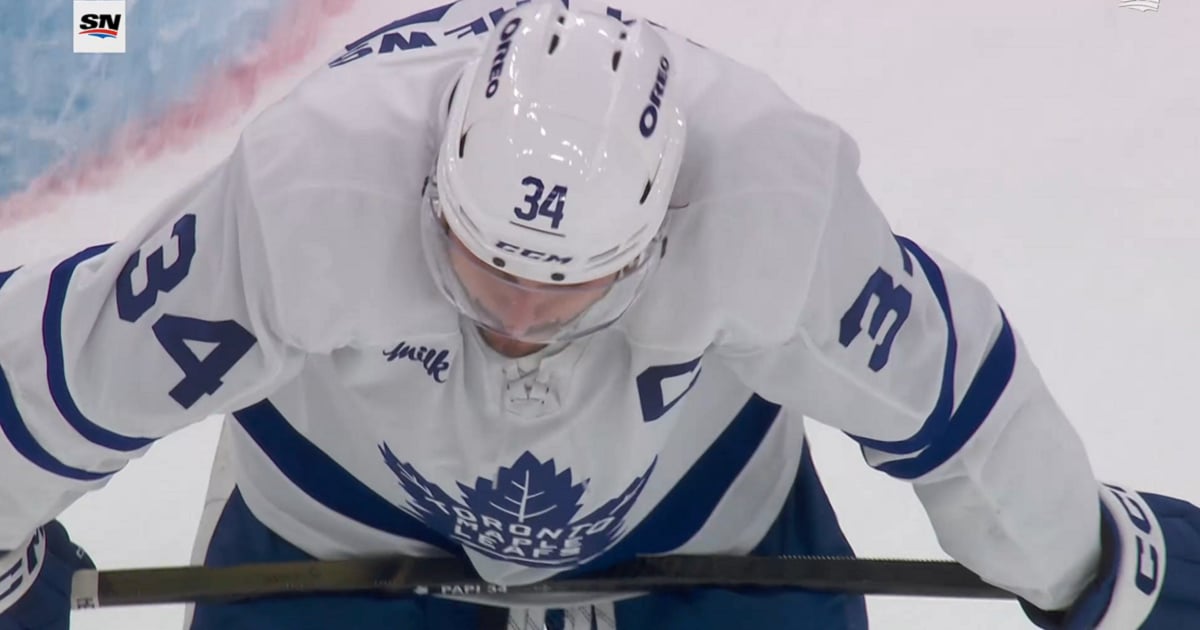 Auston Matthew absent from practice on Monday.