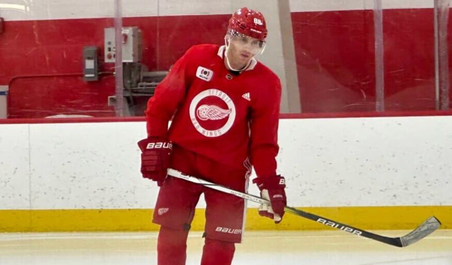 Patrick Kane's Red Wings debut officially set 