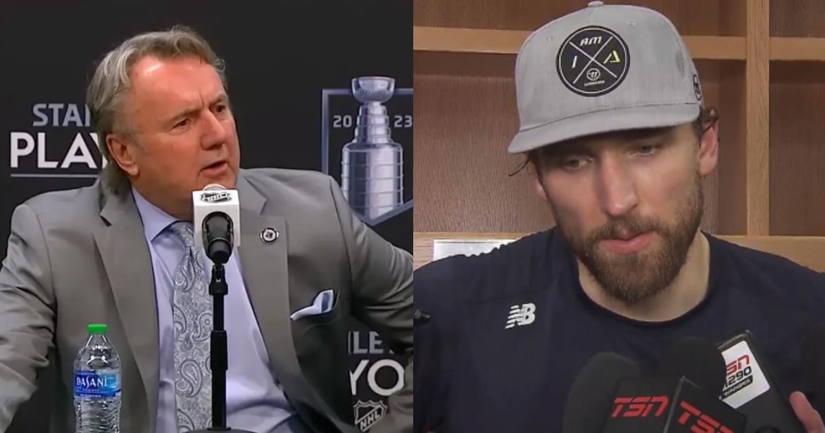 Blake Wheeler fires back at Rick Bowness on Saturday.