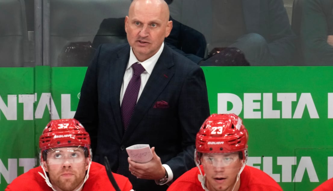 Red Wings coach Derek Lalonde blasts the NHL 