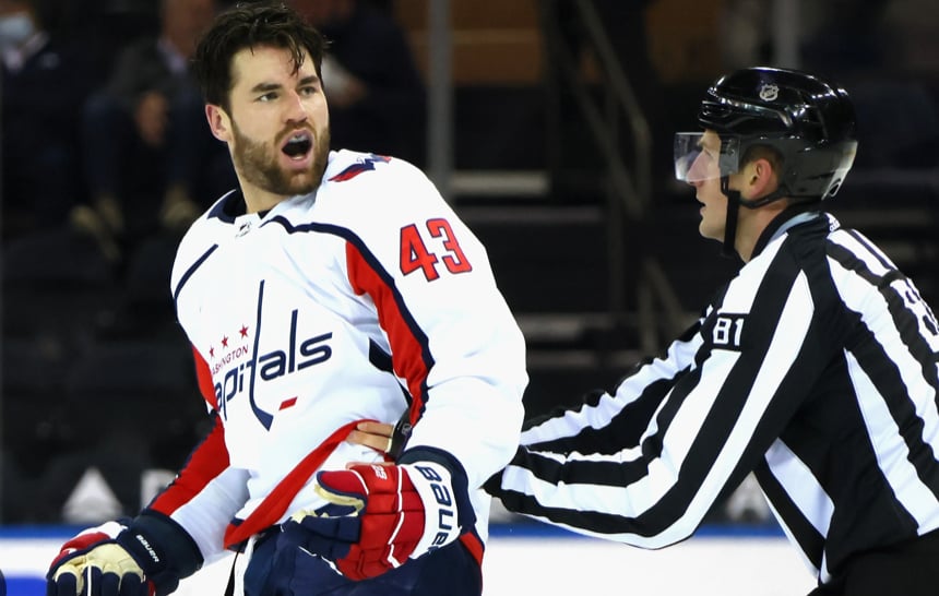 Tom Wilson has a message for Erik Karlsson 