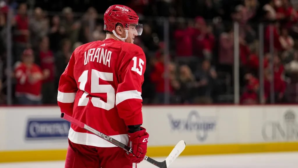 Report: Jakub Vrana could be finished with Red Wings 