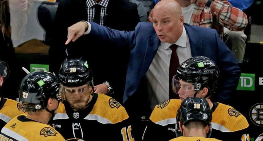 Jim Montgomery calls out Bruins after Game 2 loss 