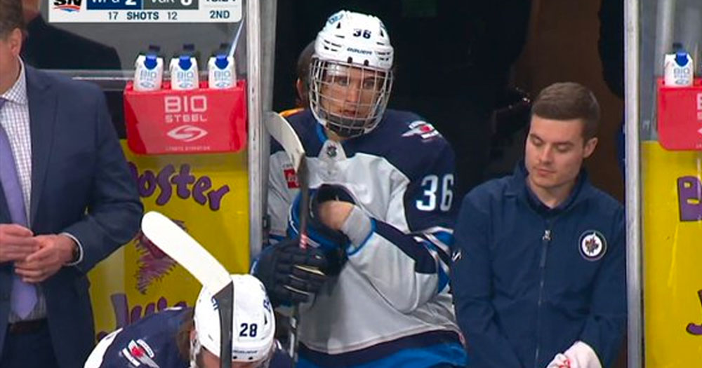Barron returns to action with 75 stitches on his face