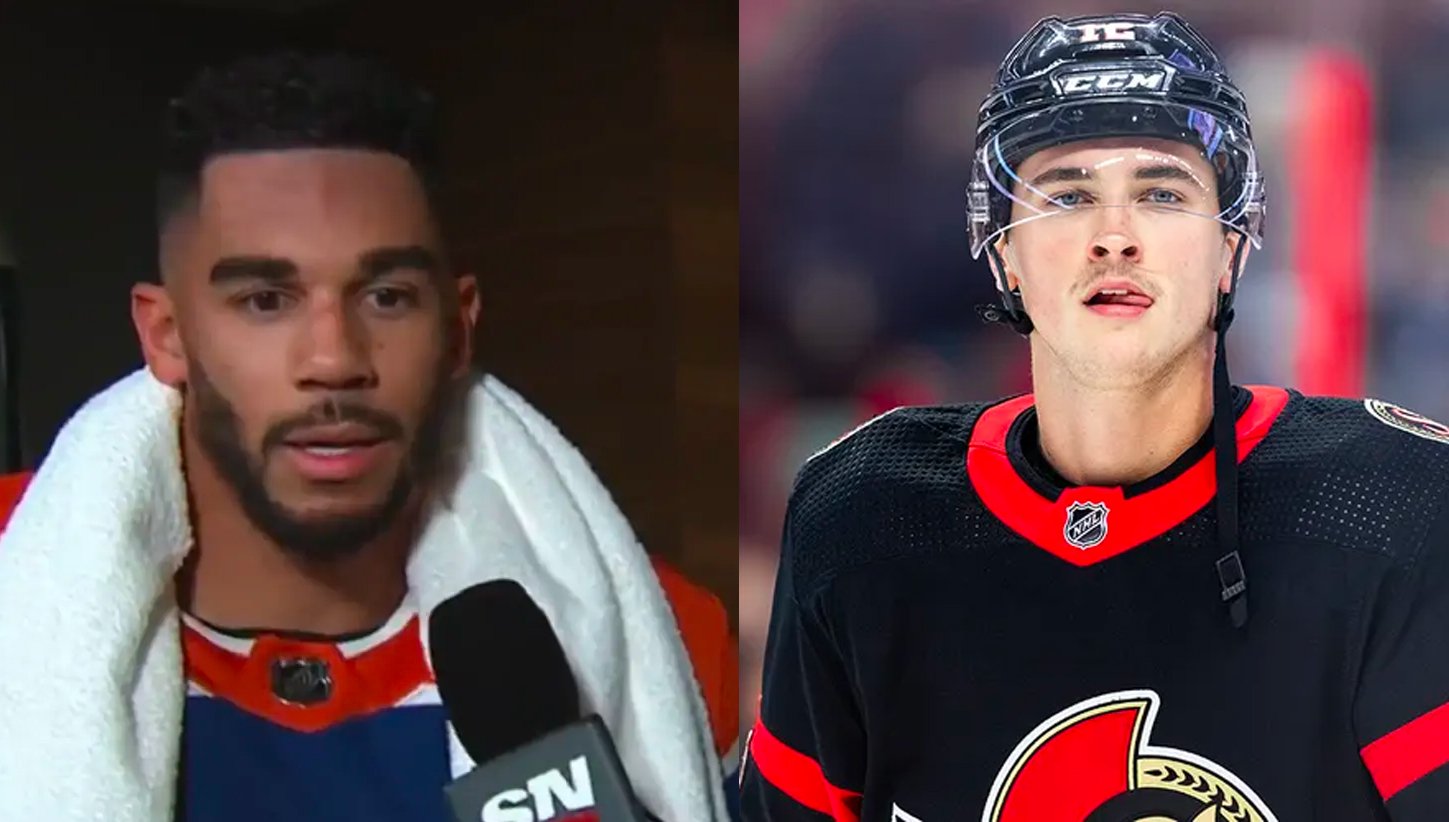 Evander Kane gets heat following Shane Pinto’s 41-game suspension over sports betting violations