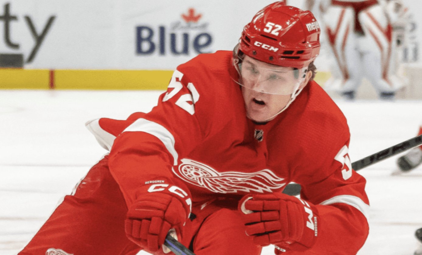 Red Wings make decision on Jonatan Berggren 