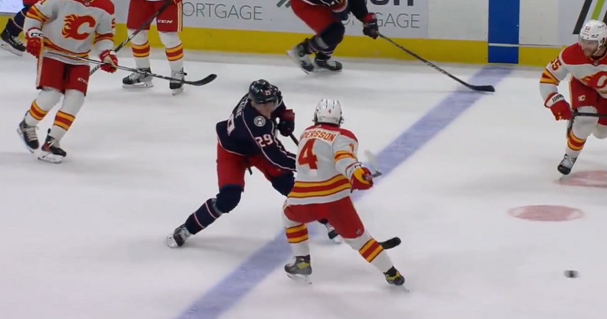 NHL Player Safety throws the book at Rasmus Andersson.