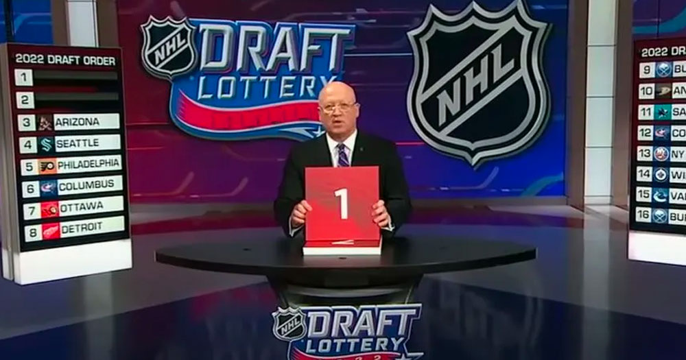 The Draft lottery results are in!
