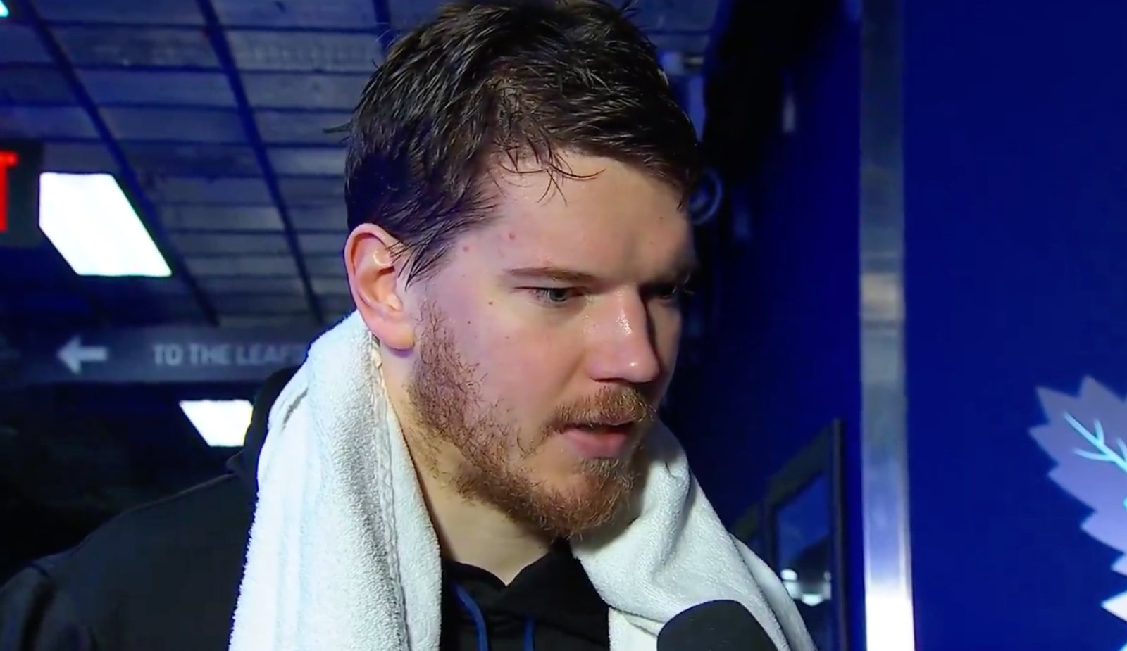 Ilya Samsonov admits he nearly came to tears during 1-0 OT win