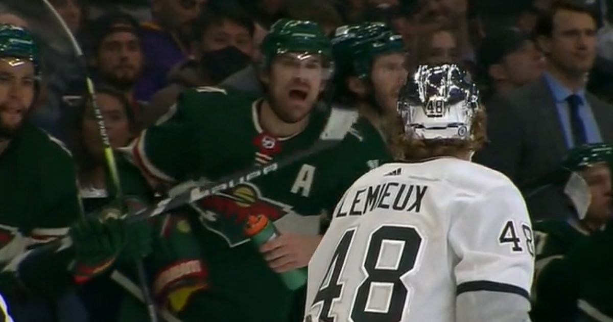 Foligno trashes Lemieux, reveals why he squirted water at him.