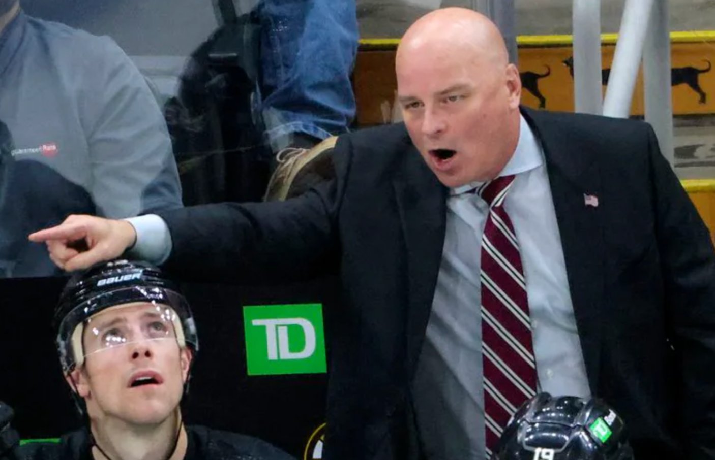 Bruins coach Jim Montgomery calls out the NHL 