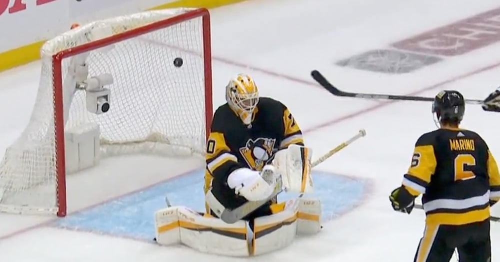 Penguins G Louis Domingue’s huge blunder forces Game 7 in New York
